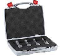 Bosch 4x Coffret de couronnes de forage PRO Ceramic dry, M14 | pour Carrelage, Carreaux de Hard Ceramic, Ø 6, 8, 10, 12 mm Professional Accessoire Petite meuleuse angulaire