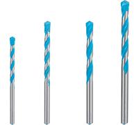 Bosch 4x Coffrets de forets EXPERT CYL-9 MultiConstruction (pour Béton, Carreaux tendres, Ø 5,5-8 mm, Professional Accessoire Perceuse/Visseuse à percussion, Perceuses/visseuses rotatives)