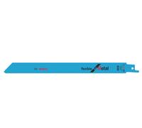 Bosch Lames pour scie sabre S 1122 EF – Flexible pour métal – 225 mm – 5 pièces