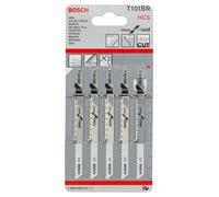 BOSCH 5 X Lame De Scie Sauteuse T 101 BR Neuf (54)