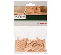 Sachet de 50 chevilles à bois 6mm Bosch 2609255309