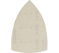 Bosch 50x Abrasif réticulé EXPERT M480 (pour Peinture sur bois, Bois dur, Ø 100x150 mm, Grain 120, Professional Accessoire Ponceuse Multi)