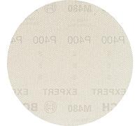 Bosch 50x Abrasif réticulé EXPERT M480 pour ponceuses excentriques | pour Peinture sur bois, Bois dur, Grain 400, Professional Accessoire Ponceuse excentrique, Ponceuse vibrante