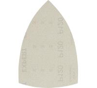 Bosch 50x Abrasif réticulé EXPERT M480 pour ponceuses Multi | pour Peinture sur bois, Bois dur, Ø 100x150 mm Grain 120, Professional Accessoire Ponceuse Multi