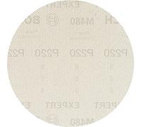 Bosch 50x Abrasifs réticulés EXPERT M480 (pour Peinture sur bois, Bois dur, Ø 125 mm, Grain 220, Professional Accessoire Ponceuse excentrique, Ponceuse excentrique)