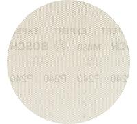 Bosch 50x Abrasifs réticulés EXPERT M480 (pour Peinture sur bois, Bois dur, Ø 125 mm, Grain 240, Professional Accessoire Ponceuse excentrique, Ponceuse excentrique)