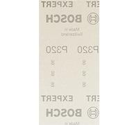 Bosch 50x Abrasifs réticulés EXPERT M480 (pour Peinture sur bois, Bois dur, Ø 93x186 mm, Grain 320, Professional Accessoire Ponceuse excentrique)