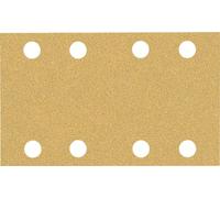 Bosch 50x Boîte de feuilles abrasives EXPERT C470 à 8 trous (pour Peinture sur bois, Bois dur, Ø 80x133 mm, Grain 240, Professional Accessoire Ponceuse excentrique)