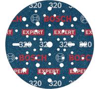 Bosch 50x Disc desandpaper EXPERT O780, 150 mm (pour bois dur, Paint sur bois, Ø 150 mm, grain 320, accessoires professionnels pour ponceuse excentrique)