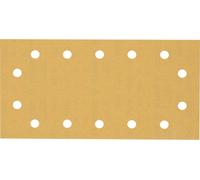Bosch 50x Expert C470 Papier abrasif à 14 trous pour ponceuses vibrantes 115 x 230 mm G 180 - 2608900947