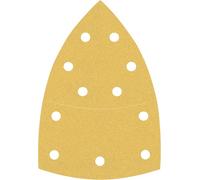 Bosch Accessories 2608901649 Papier abrasif pour ponceuse multifonction Grain 120 (L x l) 93 mm x 102 mm 50 pc(s)