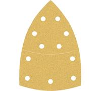 Bosch 50x Feuilles abrasives EXPERT C470 à 11 trous (pour Peinture sur bois, Bois dur, Ø 102 mm, Grain 40, Professional Accessoire Ponceuse Multi)