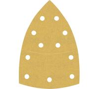 Bosch 50x Feuilles abrasives EXPERT C470 à 11 trous (pour Peinture sur bois, Bois dur, Ø 102 mm, Grain 240, Professional Accessoire Ponceuse Multi)