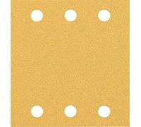Bosch Accessories 2608901656 Papier abrasif pour ponceuse vibrante Grain 80 (L x l) 107 mm x 115 mm