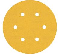 BOSCH Feuille abrasive EXPERT C470 a 6 trous, 150 mm, G 240, 50 pieces 2608900923
