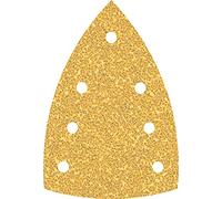Bosch 50x Feuilles abrasives EXPERT C470 à 7 trous (pour Peinture sur bois, Bois dur, Ø 100x150 mm, Grain 40, Professional Accessoire Ponceuse Multi)