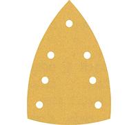 Bosch 50x Feuilles abrasives EXPERT C470 à 7 trous (pour Peinture sur bois, Bois dur, Ø 100x150 mm, Grain 180, Professional Accessoire Ponceuse Multi)
