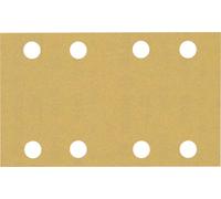 Bosch 50x Feuilles abrasives EXPERT C470 à 8 trous (pour Peinture sur bois, Bois dur, Ø 80x133 mm, Grain 180, Professional Accessoire Ponceuse excentrique)