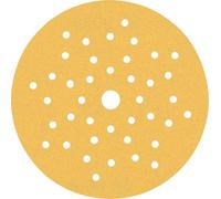Bosch 50x Feuilles abrasives EXPERT C470 multi-trous (pour Peinture sur bois, Bois dur, Ø 125 mm, Grain 120, Professional Accessoire Ponceuse excentrique, Ponceuse excentrique)