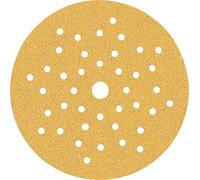 Bosch 50x Feuilles abrasives EXPERT C470 multi-trous (pour Peinture sur bois, Bois dur, Ø 125 mm, Grain 60, Professional Accessoire Ponceuse excentrique, Ponceuse excentrique)