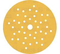 Bosch 50x Feuilles abrasives EXPERT C470 multi-trous (pour Peinture sur bois, Bois dur, Ø 125 mm, Grain 400, Professional Accessoire Ponceuse excentrique, Ponceuse excentrique)