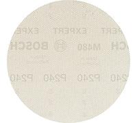 Bosch 5x Abrasifs réticulés EXPERT M480 (pour Peinture sur bois, Bois dur, Ø 125 mm, Grain 240, Professional Accessoire Ponceuse excentrique, Ponceuse excentrique)