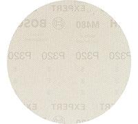 Bosch 5x Abrasifs réticulés EXPERT M480 (pour Peinture sur bois, Bois dur, Ø 150 mm, Grain 320, Professional Accessoire Ponceuse excentrique, Ponceuse excentrique)