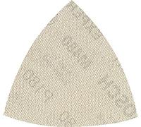 Bosch 5x Abrasifs réticulés EXPERT M480 (pour Peinture sur bois, Bois dur, Ø 93x93 mm, Grain 180, Professional Accessoire Ponceuse Delta)