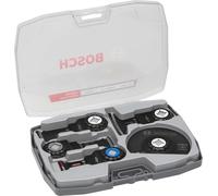Bosch 5x Coffret de lames Cutting, 5 pièces (pour Acier inoxydable, Acier, 160 x 222 mm, Professional Accessoire Outil multifonction)