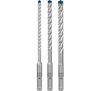 Bosch 5x Coffrets de forets pour perforateur EXPERT SDS plus-7X (pour Pierre tendre, Pierre dure, Ø 6-10 mm, Professional Accessoire Marteau burineur)
