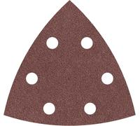 Bosch 5x Disque de ponçage PRO F460 pour outils multifonctions | pour Peinture sur bois, Bois dur, Ø 93x93 mm Grain 60, Professional Accessoire Outil multifonction, Ponceuse Delta