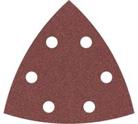 Bosch 5x Disque de ponçage PRO F460 pour outils multifonctions (pour Peinture sur bois, Bois dur, Ø 93x93 mm, Grain 120, Professional Accessoire Outil multifonction, Ponceuse Delta)