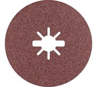 Bosch 5x Disque EXPERT R781 Prisma Fibre Disc, X-Lock | pour Acier, Tôles en acier inoxydable, Grain 80, Professional Accessoire Petite meuleuse angulaire