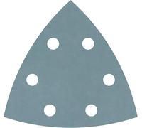 Feuille abrasive Delta avec bande auto-agrippante, perforé Bosch Accessories 2608605200 Grain 1200 Cote d'encoignure 93 mm 5 pc(s)