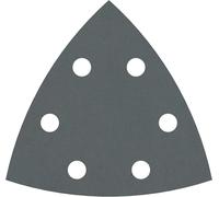 Feuille abrasive Delta avec bande auto-agrippante, perforé Bosch Accessories 2608605199 Grain 600 Cote d'encoignure 93 mm 5 pc(s)