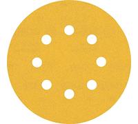Bosch Feuilles abrasives EXPERT C470 5x Ø125 mm Grain 240 8 trous pour bois dur/peinture