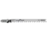 Bosch Lame de scie sauteuse T 101 D – 74 mm HCS, denture 4 mm