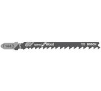 Bosch 5x Lames de scie sauteuse T 144 D Speed for Wood (pour Bois résineux, Panneau aggloméré, Longueur 100 mm, Professional Accessoire Scie sauteuse)