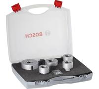 Bosch 5x PRO Ceramic Dry Diamond Core Cutter Set for X-Lock and Small Angle Grinders (for Tiles, Hard tiles, Ø 20,0, 25,0, 35,0, 51,0, 68,0 mm, Professional Accessory Small Angle Grinder)
