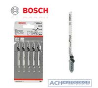 Bosch 5x Scie Sauteuse T 101 Ao T101AO Nettoyant pour Wood 2608630031 T101 Ao