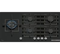 Bosch 6 Series PPM9A6I40 Plans de cuisson noirs Table de cuisson intégrée de 90 cm à gaz de 5 zone(s)