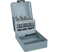 Bosch 6x Coffret de fraises coniques à lamer PRO Soft Metal HSS (pour Aluminium, Métaux non ferreux, Ø 6,3, 8,3, 10,4, 12,4, 16,5, 20,5 mm, Professional Accessoire Perceuses/visseuses rotatives)
