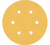 Bosch 6x Kits de feuilles abrasives EXPERT C470 à 6 trous (pour Peinture sur bois, Bois dur, Ø 150 mm, Grain 2x60, 2x120, 2x240, Professional Accessoire Ponceuse excentrique, Ponceuse excentrique)