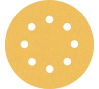 Bosch 6x Kits de feuilles abrasives EXPERT C470 à 8 trous (pour Peinture sur bois, Bois dur, Ø 125 mm, Grain 2x60, 2x120, 2x240, Professional Accessoire Ponceuse excentrique, Ponceuse excentrique)