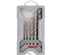 Bosch 7x Coffret de forets hélicoïdaux PRO Metal HSS-G | pour Métaux non ferreux, Acier, Ø 2,00, 3,00, 4,00, 5,00, 6,00, 8,00, 10,00 mm Accessoire Perceuses/visseuses rotatives