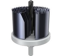 Bosch 7x Coffret de scies trépans avec adaptateur Wood and Drywall (pour Cloison sèche, Bois résineux, Ø 26, 32, 39, 45, 51, 58, 64 mm, Professional Accessoire Perceuses)