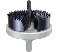 Bosch 7x Coffret de scies trépans avec adaptateur Wood and Drywall (pour Cloison sèche, Bois résineux, Ø 26, 32, 39, 45, 51, 58, 64 mm, Professional Accessoire Perceuses)