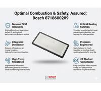 Bosch 8718600209 Gasket 35-45kW Gas Air Distributor Buderus Compatible