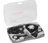 Bosch 8x Coffret de lames Renovation, 8 pièces (pour Bois clouté, Métal Sandwich, 160 x 222 mm, Professional Accessoire Outil multifonction)