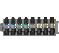 BOSCH Coffret d'embouts de vissage PRO Impact, PH2(x2)/PZ2(x2)/H5/T20/T25/T30, 25 mm,